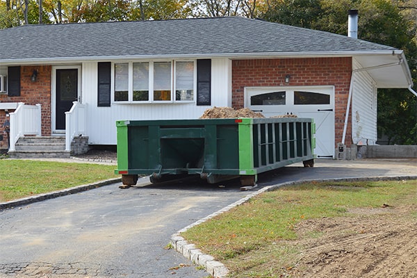 there are certain items such as hazardous waste and electronics that cannot be disposed of in a residential dumpster